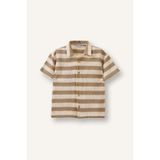 DeFacto Regular Fit Jakarlı Kısa Kollu Polo Tişört Erkek Bebek, 2-3 Yaş, H5891A526SM, Bej-BG26, Erkek bebek