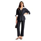 DeFacto Regular Fit Jean Gömlek Mavi, XS, H1683AX26SM, Mavi-NM82, Kadın