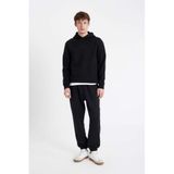 Defacto Regular Fit Jogger Eşofman Altı Fermuar Cepli Lastikli Paça, Xs, Y5511AZ24AU, Siyah, Erkek