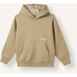 DeFacto Regular Fit Kapüşonlu Baskılı Kanguru Cepli Kalın Kumaş Sweatshirt Erkek Çocuk H9682A826WN - Bej-BG764 - 9 - 10 Yaş