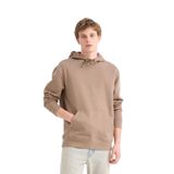 DeFacto Regular Fit Kapüşonlu Kanguru Cepli İçi Yumuşak Tüylü Basic Düz Sweatshirt, XL, X8283AZ25SP, Kahve-BN229, erkek