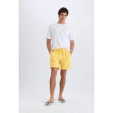 DeFacto Regular Fit Kısa Boy Yumuşak Tuşeli Deniz Şortu E0993AX25HS - XL - Sarı-YL190