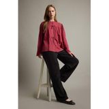 DeFacto Regular Fit Krinkıl Kumaş Tesettür Pantolon, 36, F9921AX25AU, Siyah-BK81, Kadın