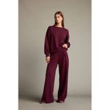 Defacto Regular Fit Normal Bel Düz Paça Modal Pantolon G2911ax25aubr115 Bordo