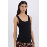 DeFacto Regular Fit Pamuklu Atlet, S, R9041AZ25SP, Siyah, Kadın