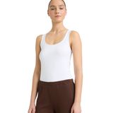 DeFacto Regular Fit Pamuklu Atlet, XL, R9041AZ26SP, Beyaz, Kadın