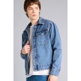 DeFacto Regular Fit Pamuklu Ceket Mavi, S, F9011AX26SP, Mavi-NM28, Erkek