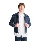 DeFacto Regular Fit Pamuklu Ceket, S, H0028AX26SP, İndigo-NM84, Erkek