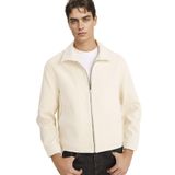 DeFacto Regular Fit Pamuklu Mont, M, Regular Fit Pamuklu Mont, Ekru-ER105, Erkek