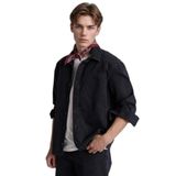 DeFacto Regular Fit Pamuklu Uzun Kollu Gömlek, XL, H0213AX26SP, Siyah-NM40, Erkek