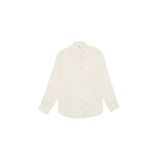 DeFacto Regular Fit Plaj Gömleği Beyaz, 2XL, E1167AX25SM, Beyaz-WT16, Kadın