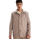 DeFacto Regular Fit Polo Yaka Blazer Ceket, 48, G3832AX25WN, Bej-BG404, Erkek