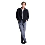 DeFacto Regular Fit Polo Yaka Blazer Ceket, 48, H4697AX26SP, Siyah-BK27, Erkek