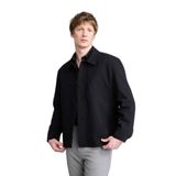 DeFacto Regular Fit Polo Yaka Blazer Ceket, 50, G6393AX26SP, Siyah-BK27, Erkek