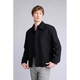 DeFacto Regular Fit Polo Yaka Blazer Ceket, 54, G6393AX26SP, Siyah-BK27, Erkek