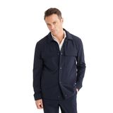 DeFacto Regular Fit Polo Yaka Ceket, XL, B7396AX25SP, Lacivert, Erkek
