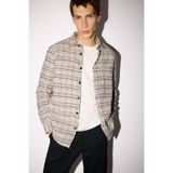 DeFacto Regular Fit Polo Yaka Flanel Uzun Kollu Gömlek, XL, E8191AX25WN, Bej-BG766, Erkek