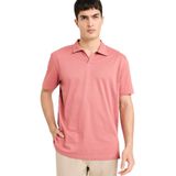 DeFacto Regular Fit Polo Yaka İnce Dokulu Kısa Kollu Tişört, S, F8477AX25AU, Bordo-BR268, Erkek