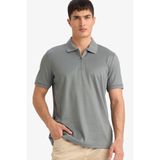 DeFacto Regular Fit Polo Yaka Kısa Kollu Tişört, M, F9857AX26SP, Yeşil-GN1083, Erkek