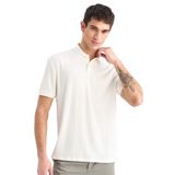 DeFacto Regular Fit Polo Yaka Kısa Kollu Triko Tişört, L, C4140AX25SM, Ekru, Erkek