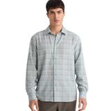 DeFacto Regular Fit Polo Yaka Uzun Kollu Gömlek, L, F9880AX26SP, Yeşil-GN1083, Erkek