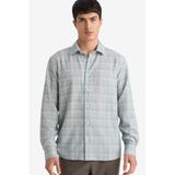 DeFacto Regular Fit Polo Yaka Uzun Kollu Gömlek, S, F9880AX26SP, Yeşil-GN1083, Erkek