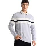 DeFacto Regular Fit Polo Yaka Uzun Kollu Tişört, M, E9382AX25AU, Gri-GR210, Erkek