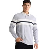 DeFacto Regular Fit Polo Yaka Uzun Kollu Tişört, S, E9382AX25AU, Gri-GR210, Erkek
