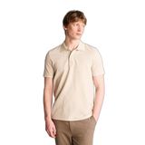 DeFacto Regular Fit Polo Yaka Waffle Kısa Kollu Polo Tişört, M, D7932AX26SP, Ekru, Erkek