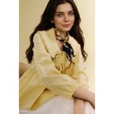 DeFacto Regular Fıt Poplin Uzun Kollu Tunik H0279AX26SP, XL