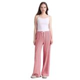 DeFacto Regular Fit Ribana Pijama Altı, M, G9011AX26SP, Kırmızı-RD346, kadın