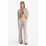 DeFacto Regular Fit Şal Desenli Plaj Pantolonu F8336AX25HS