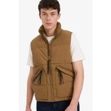 DeFacto Regular Fit Şişme Yelek Kahve, S, E8291AX25AU, Kahve-BN297, Erkek