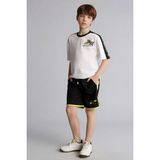 DeFacto Regular Fit Spor Baskılı Şort Erkek Çocuk H2689A826SM - 8 - 9 Yaş - Siyah-BK81