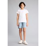 DeFacto Regular Fit Sweatshirt Kumaşı Şort Erkek Çocuk, 11/12 Yaş (152cm), B5867A826SM, Mavi, Erkek Çocuk