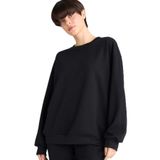 DeFacto Regular Fit Sweatshirt, L, F8493AX25AU, Siyah-BK81, kadın