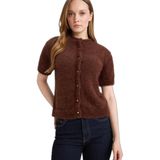 DeFacto Regular Fit Triko Hırka Mavi, S, G8632AX26SP, Mavi-BE366, Kadın