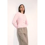 DeFacto Regular Fit Triko Hırka Pembe, L, G8679AX26SP, Pembe-PN344, Kadın