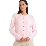 DeFacto Regular Fit Triko Hırka Pembe, M, G8679AX26SP, Pembe-PN344, Kadın