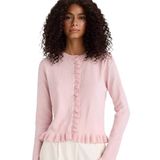 Defacto Regular Fit Triko Hırka, S/m, F7163AX25HS, Pembe, Kadın