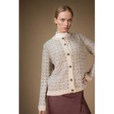 Defacto Regular Fit Triko Hırka, Xxl, D7671AX25WN, Ekru, Kadın