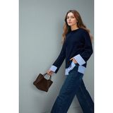 DeFacto Regular Fit Triko Tunik G8573AX26SP - Lacivert-NV207 - XL