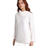 DeFacto Regular Fit Uzun Kollu Beyaz Tunik, XL, H0026AX26SP, Beyaz-WT34, Kadın