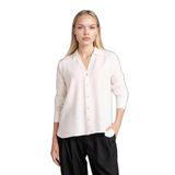 DeFacto Regular Fit Uzun Kollu Gömlek, XXL, M9407AZ26SP, Beyaz, Kadın