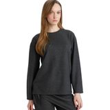DeFacto Regular Fit Uzun Kollu Tunik Antrasit, L, G8575AX26SP, Antrasit-AR169, Kadın