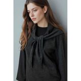 DeFacto Regular Fit Uzun Kollu Tunik Antrasit, M, G8575AX26SP, Antrasit-AR169, Kadın
