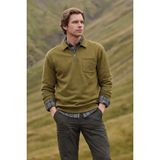 DeFacto REGULAR FIT Yarım Fermuarlı Sweatshirt, XL, F8215AX26SP, Haki, erkek