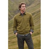 DeFacto REGULAR FIT Yarım Fermuarlı Sweatshirt, XXL, F8215AX26SP, Haki, erkek