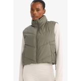 DeFacto Regular Fit Yelek Haki, XS, Regular Fit Yelek, Haki-KH402, Kadın