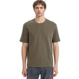 DeFacto Regular Fit%100 Pamuk Basic Bisiklet Yaka Tişört, 2XL, E7961AX26SP, Haki-KH400, Erkek
